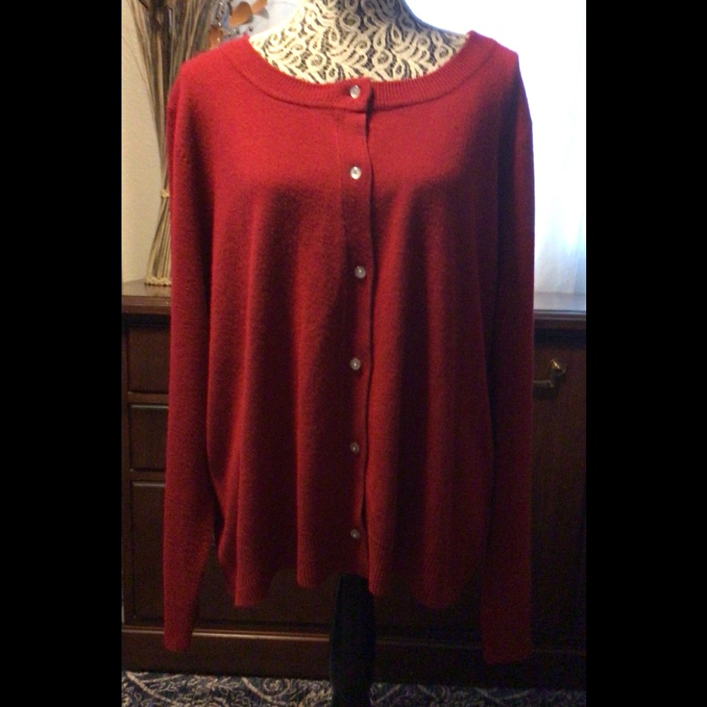 Red sweater